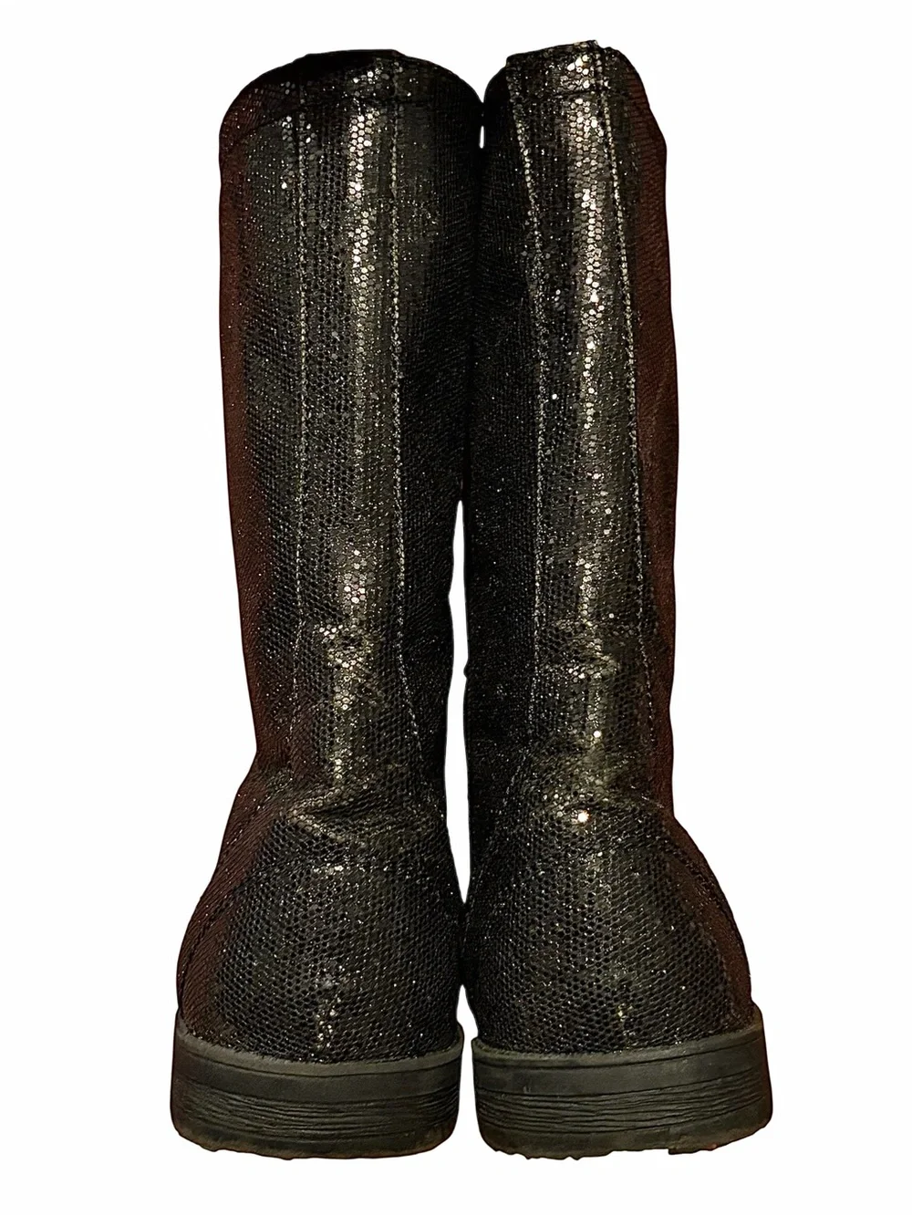 Balera Glitter Lace Up Combat/Dance Boot Size 5